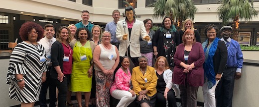 Group of educators attend Local President Training