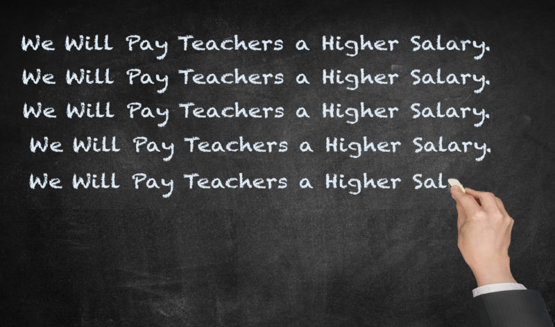 teacher pay