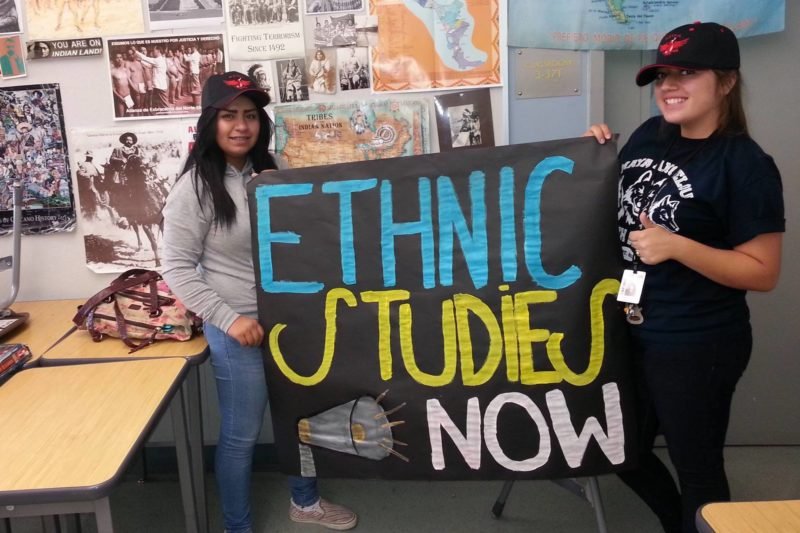 ethnic studies now sign