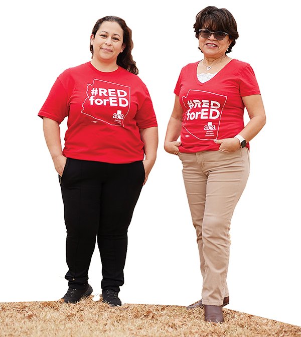 Nancy Arvizo and Esmeralda Maldonado