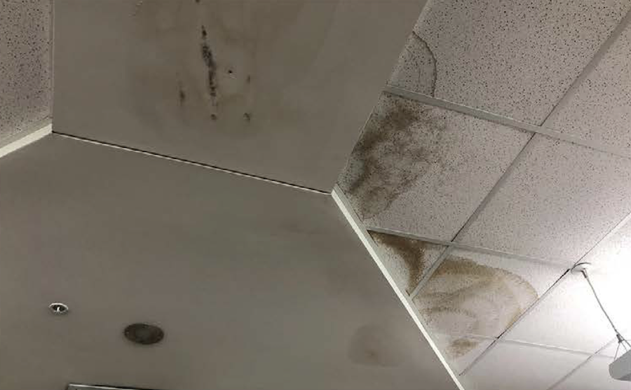 HVAC leak