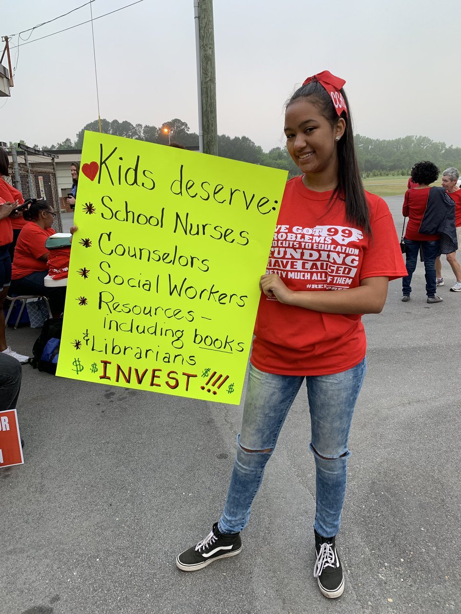 Red for Ed marcher