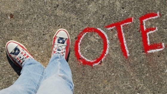 Vote sneakers