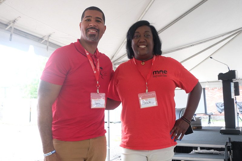 George Stewart and Erica Jones