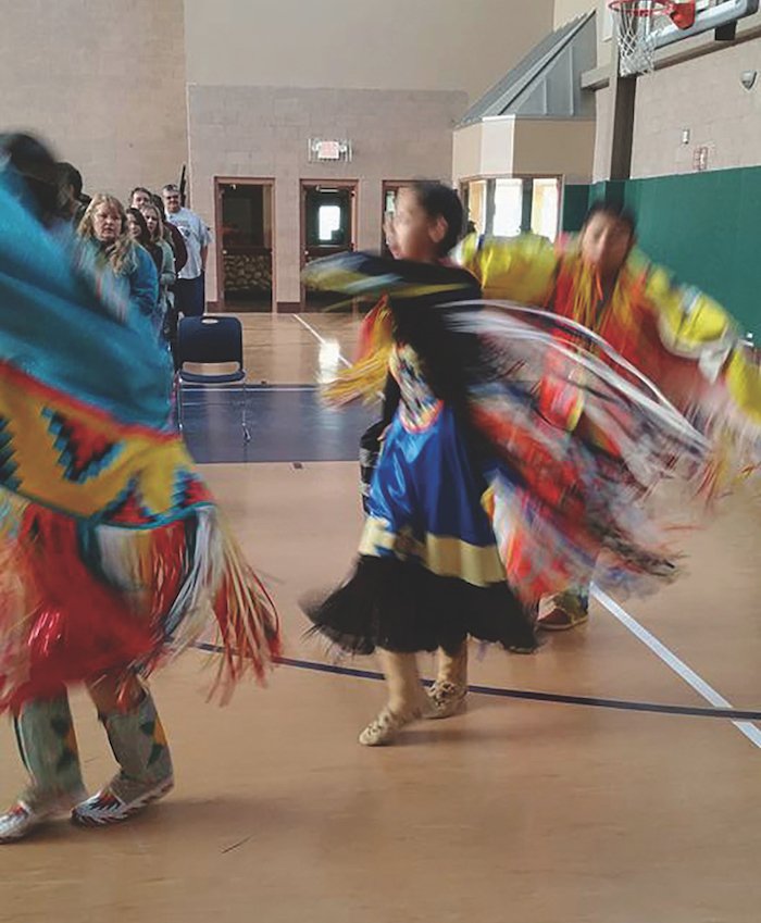fancy dancers in action