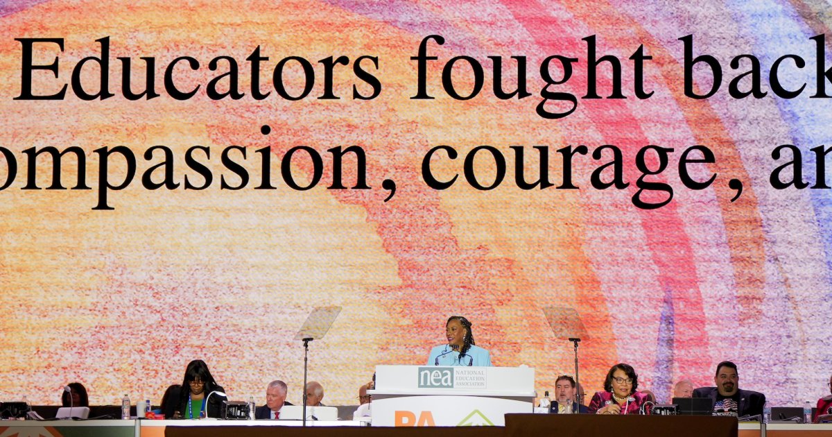 At NEA Representative Assembly, Educators Gear Up to Fight for Schools, Democracy