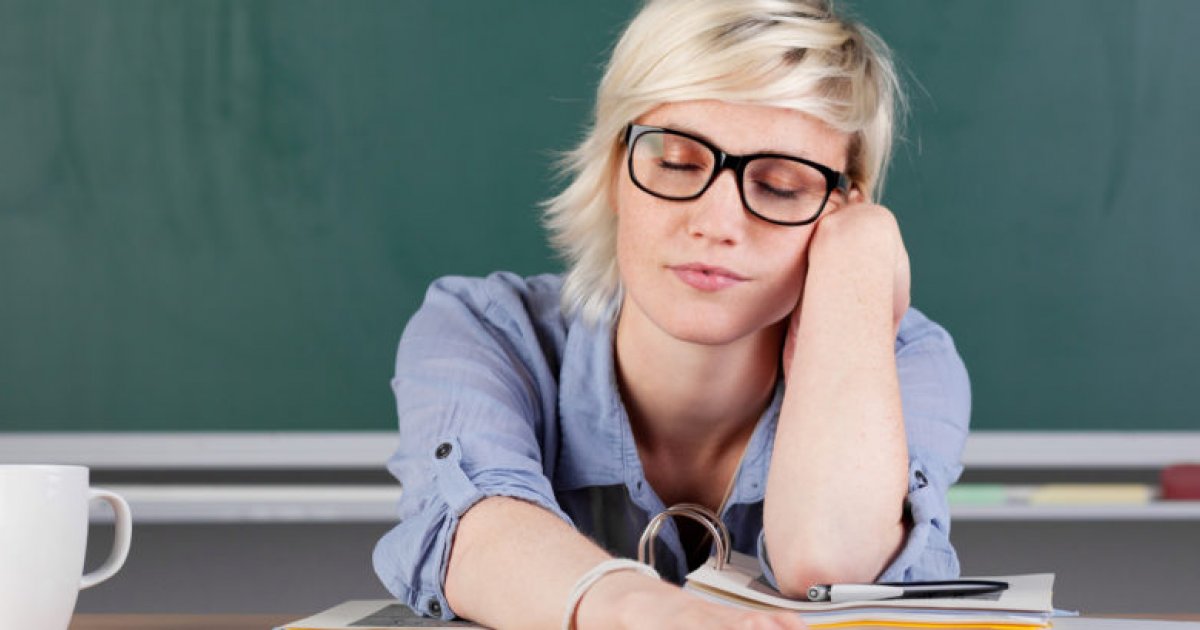 Not Getting Enough Sleep? Tired Teachers Aren't Usually the Best Teachers | NEA