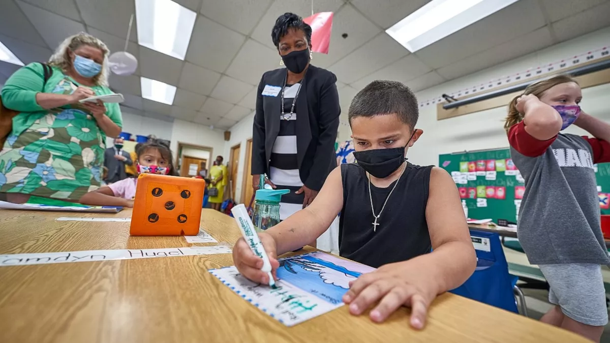 Becky Pringle at Baltimore Highlands
