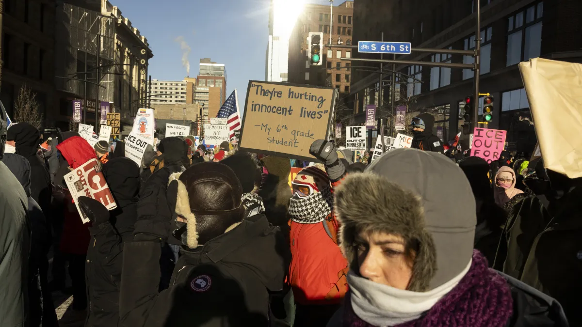 Jan 23 Minneapolis protest