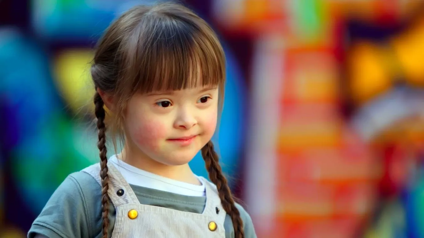 Girl in braids