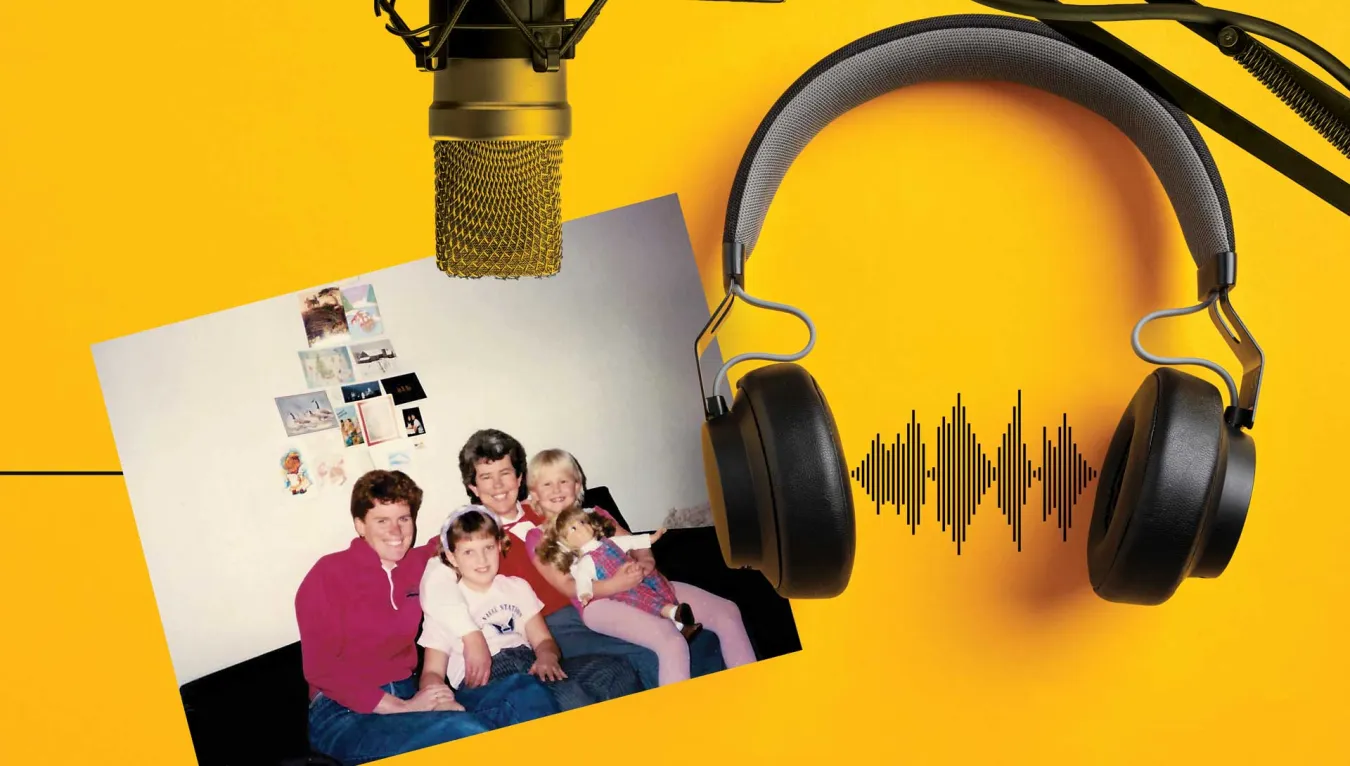 Picture of a historical interview with Kathleen Boatwright