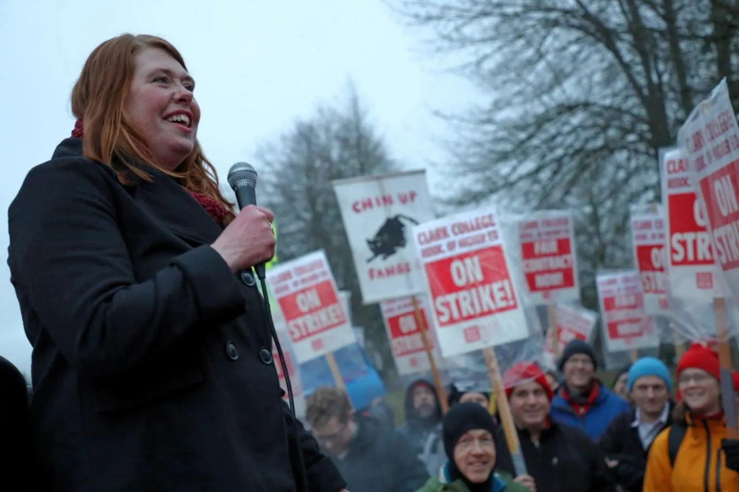 Clark College strike 
