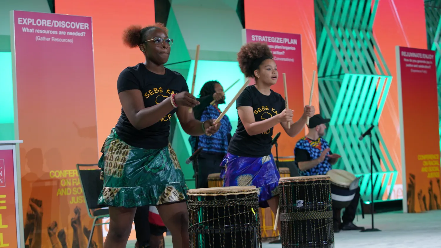 Performers at the CSRJ