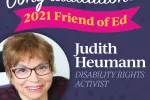 Judith Heumann wins NEA's Friend of Education Award