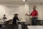 Saginaw Valley State University (SVSU) professor David Schneider, NEA Higher Educator of the Year, 2019