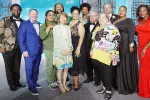the 2023 winners of the NEA Human and Civil Rights Awards stand for photo with emcee Marley Dias