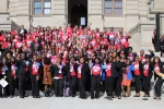 GAE members at the Georgia State Capital Building