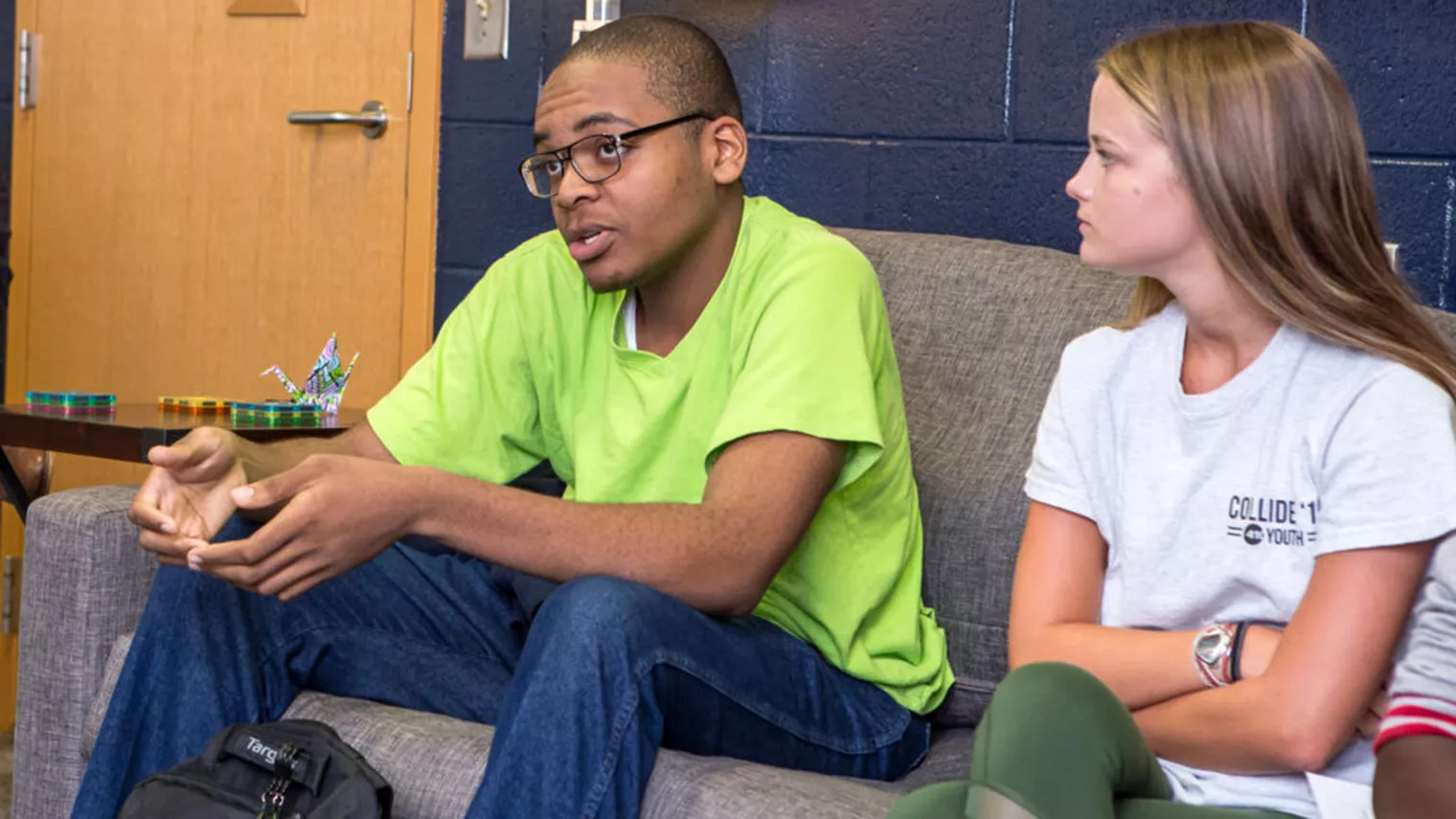 Students at Marietta High School in Georgia