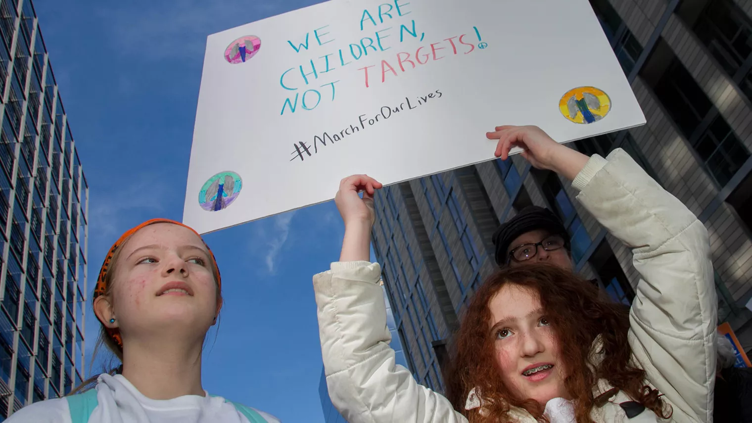 2018 March for Our Schools young students