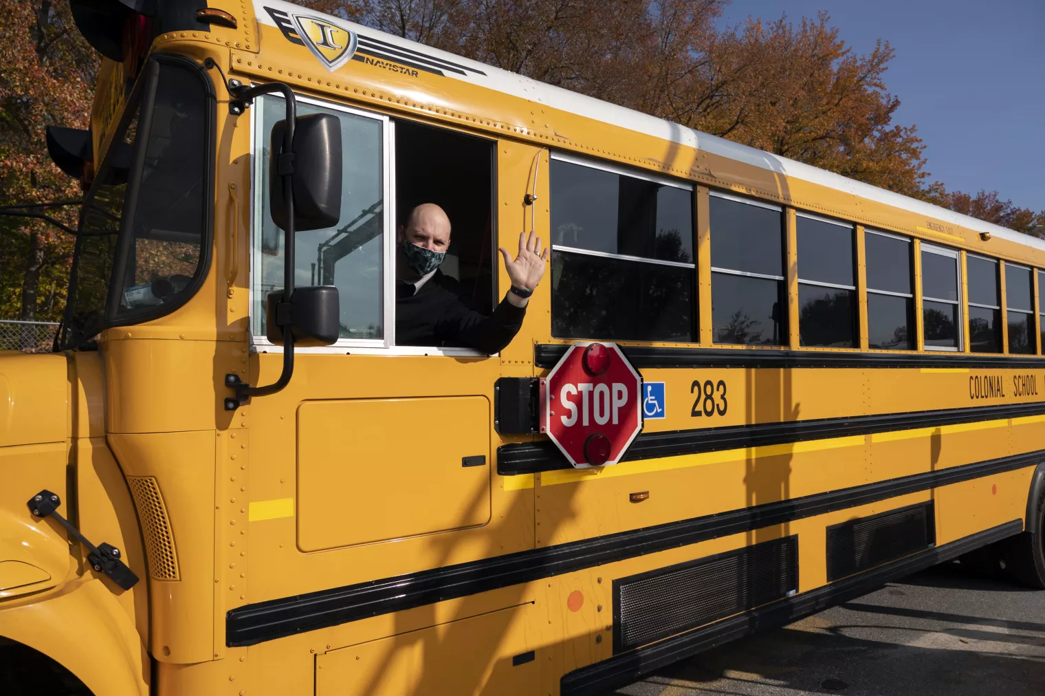 New Castle school bus driver James Miller