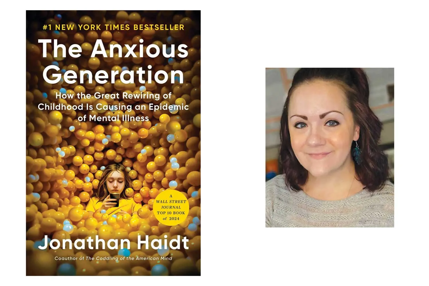 The Anxious Generation recommended by Ally Bowers