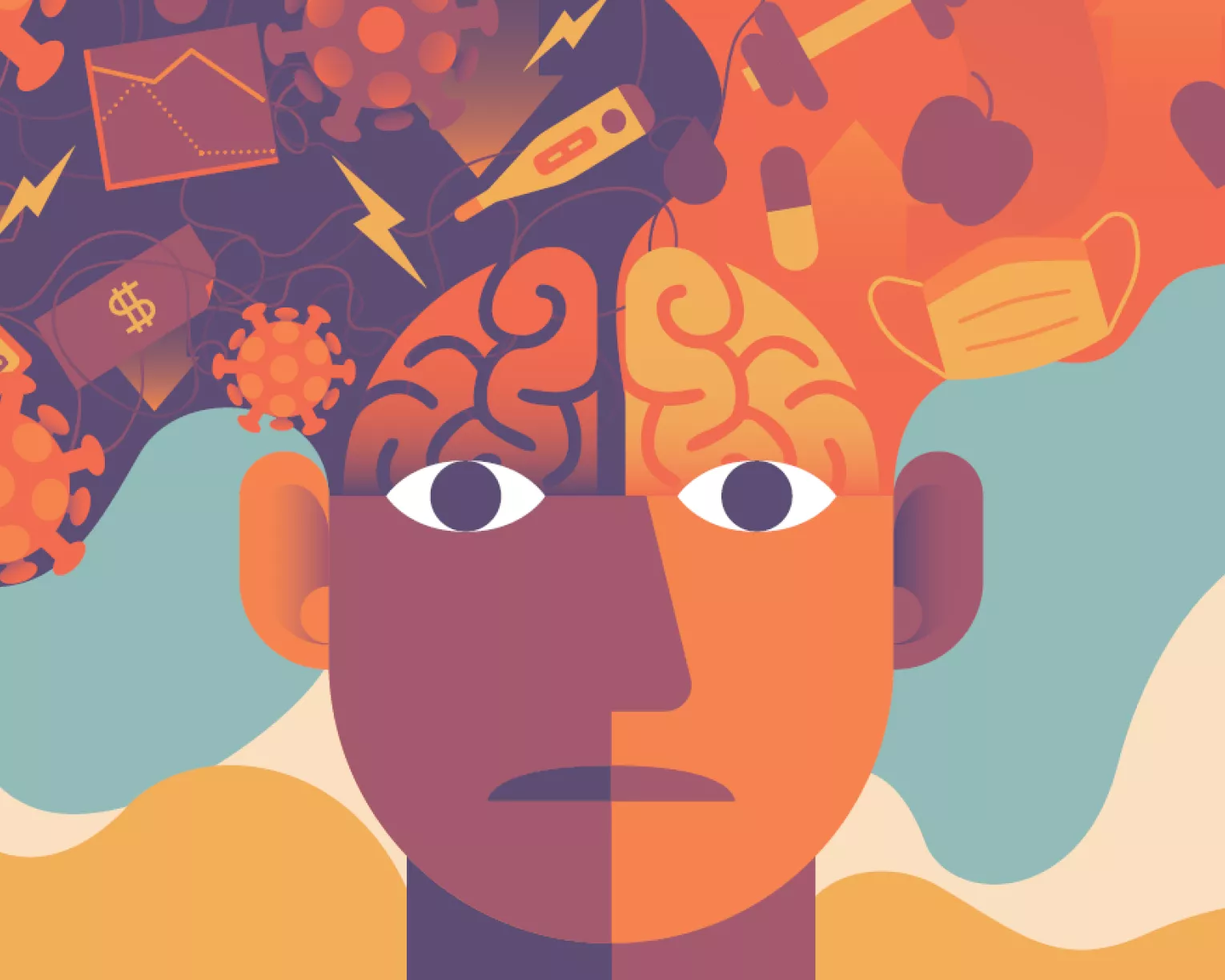 Illustration of face