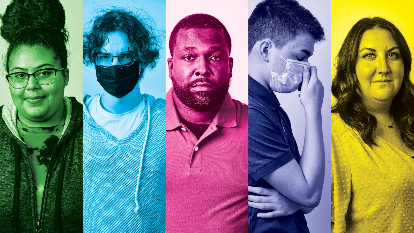 collage of NEA member and student portraits