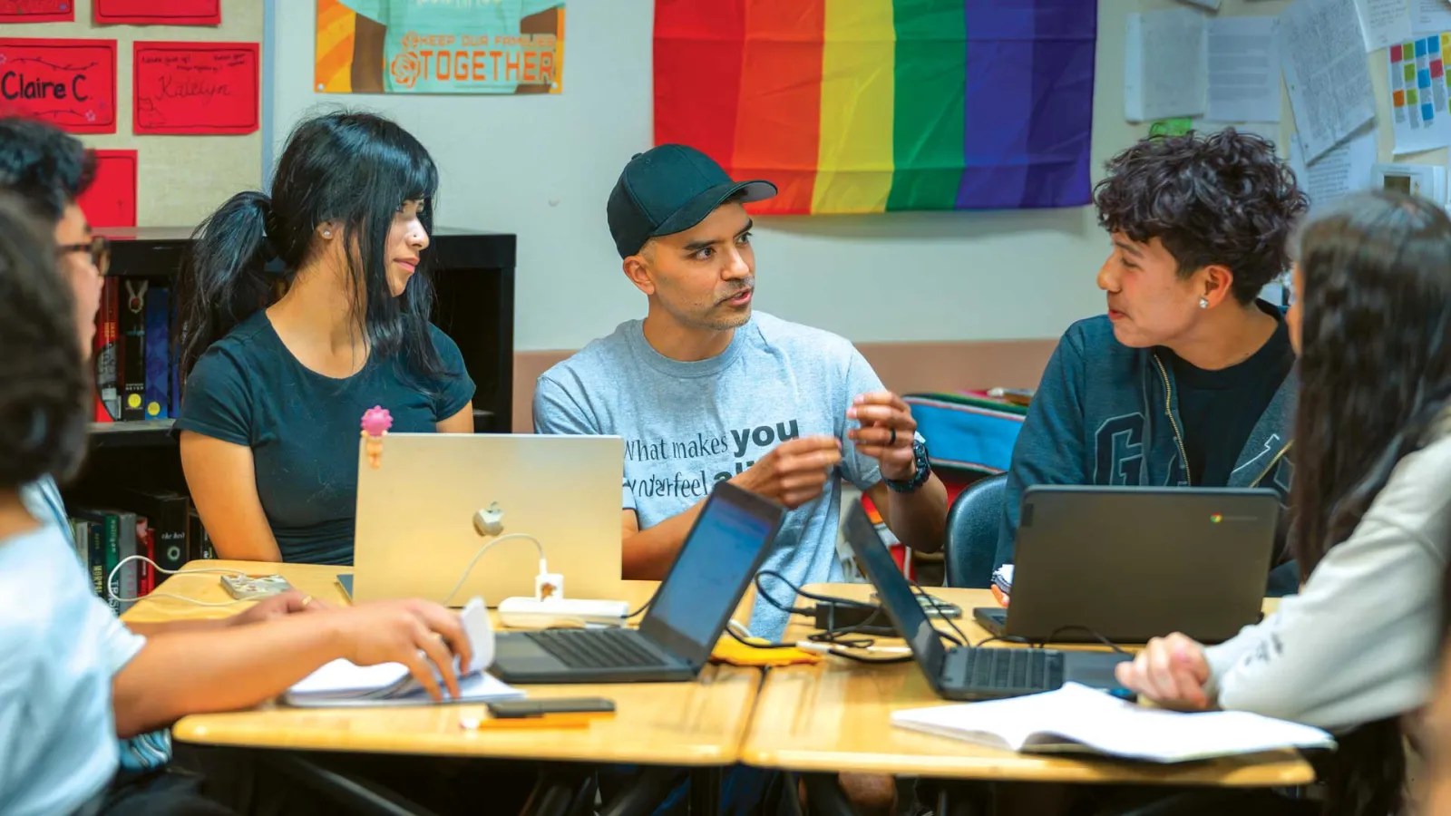 California educator Mike Tinoco leads with the heart, helping students develop skills, heal from trauma, and find their voice through community and connection.