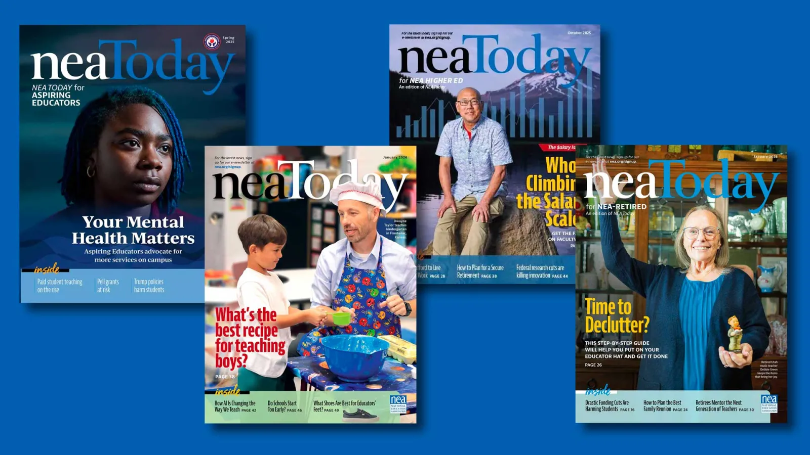 NEA Today Covers