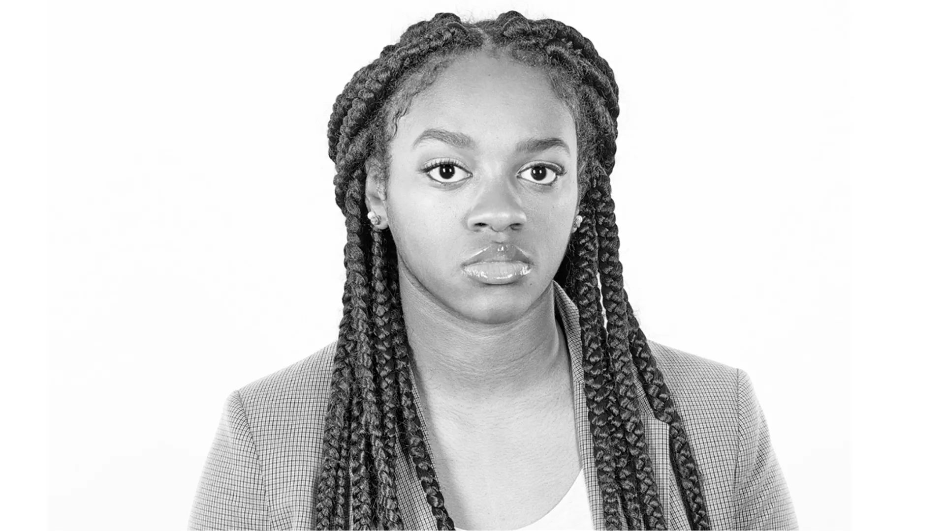 Black high school student