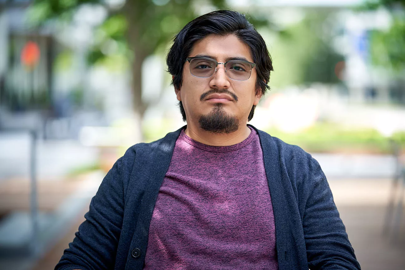 Hugo Arreola is a high school computer lab technician in Phoenix, Arizona