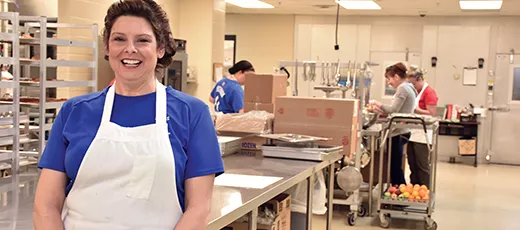 Child Nutrition Manager Debora Dickson