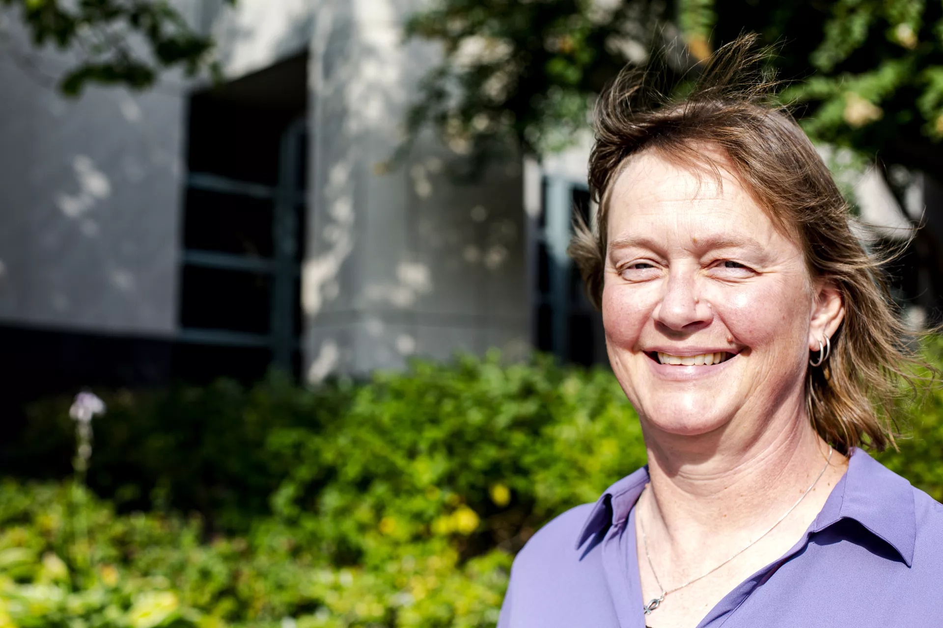 Ellen Olsen is a sign language interpreter in Minnesota