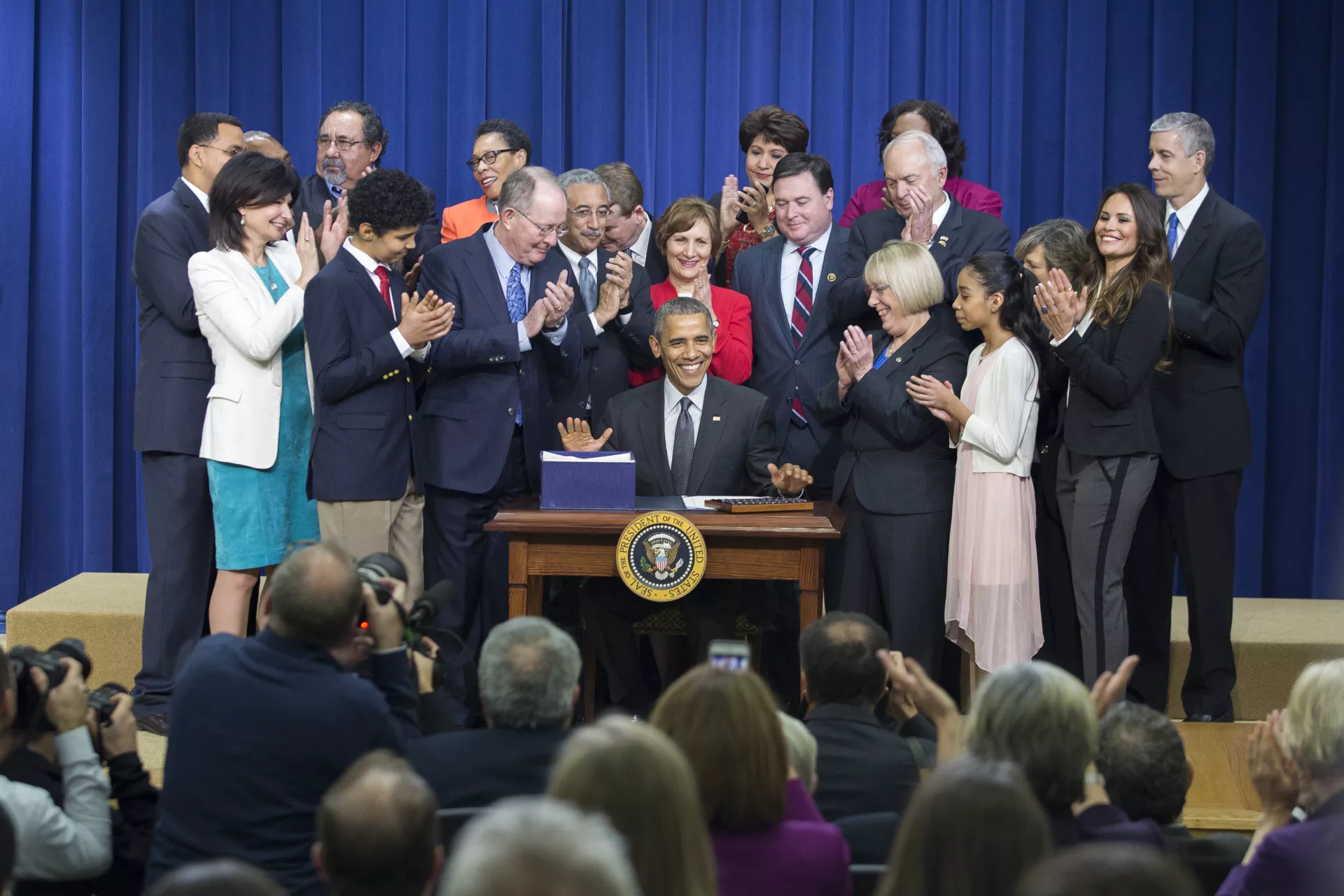 Signing of the Every Student Succeeds Act