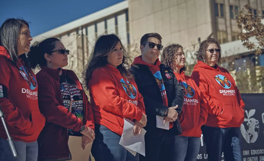 NEA Hispanic Caucus Border Protest