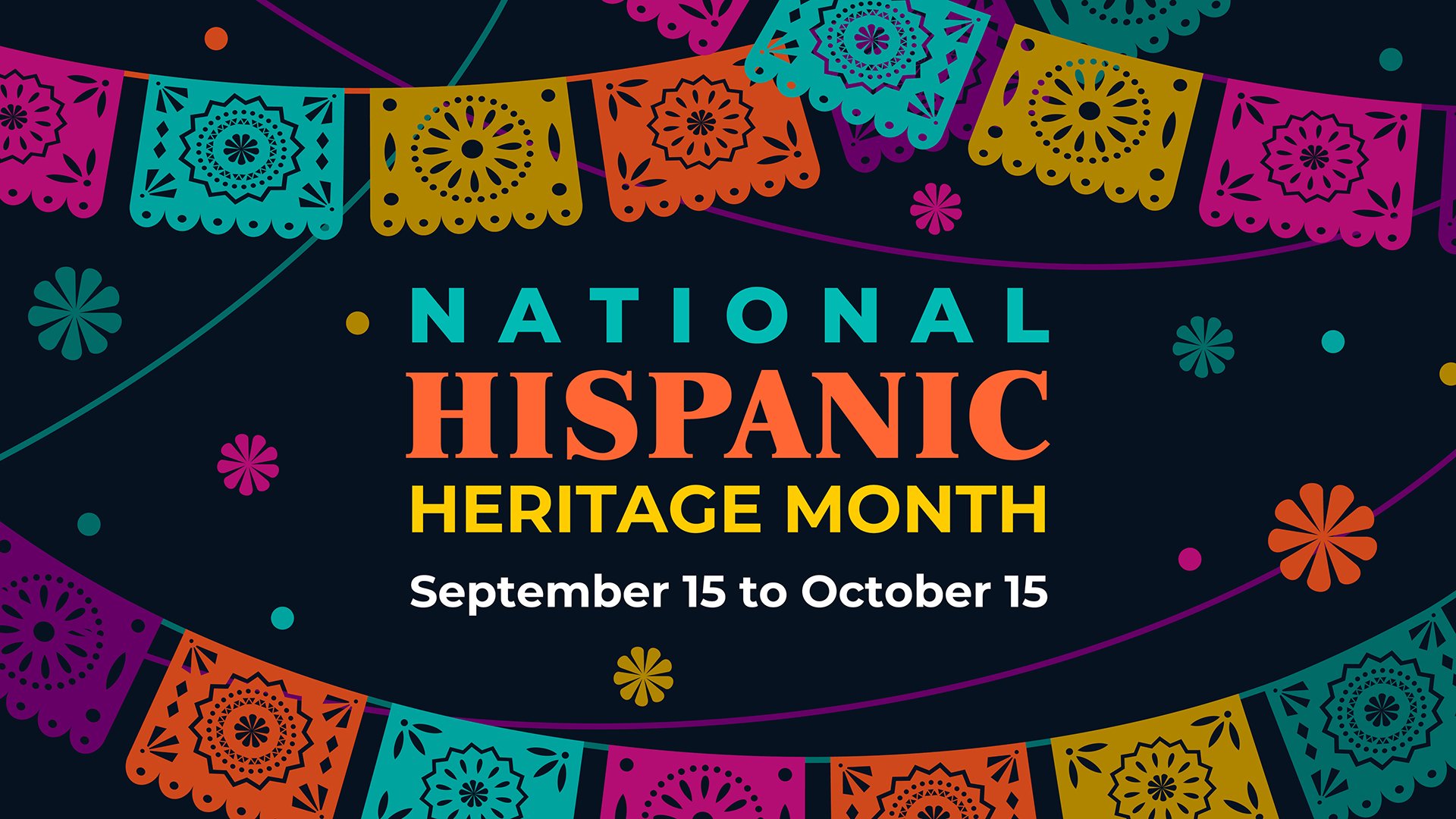 Hispanic Heritage Month Banner