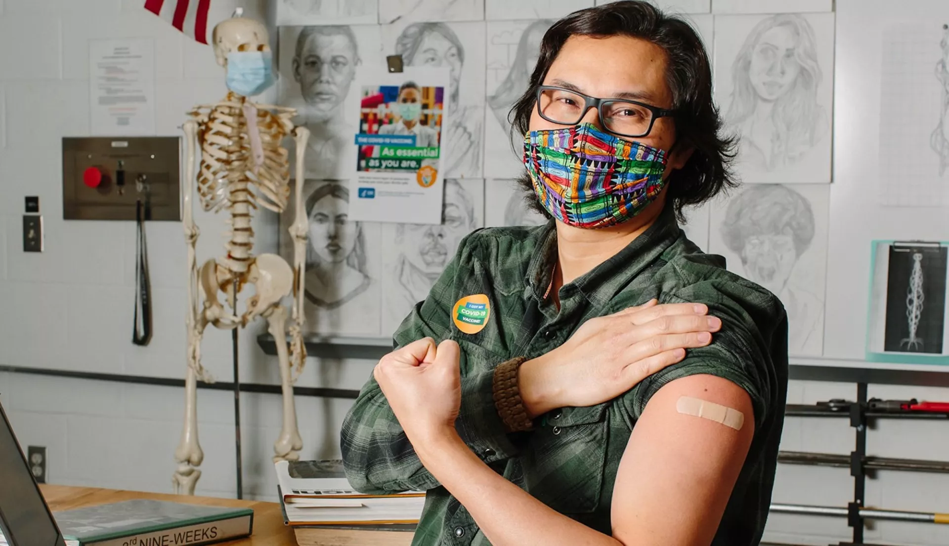 sleeves up covid vaccine