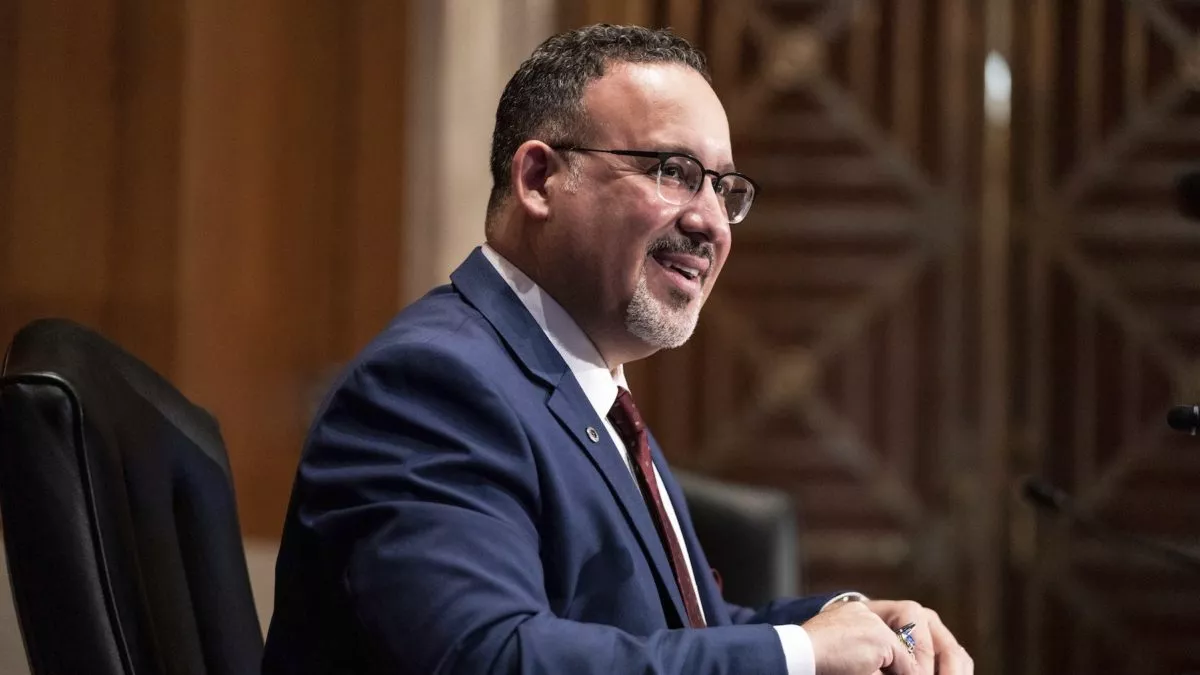 Miguel Cardona, Feb. 2, 2021