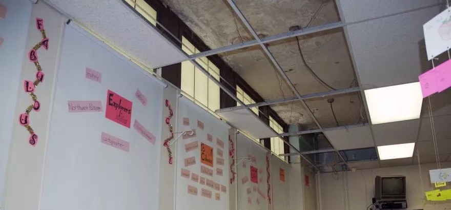 decaying school infrastructure