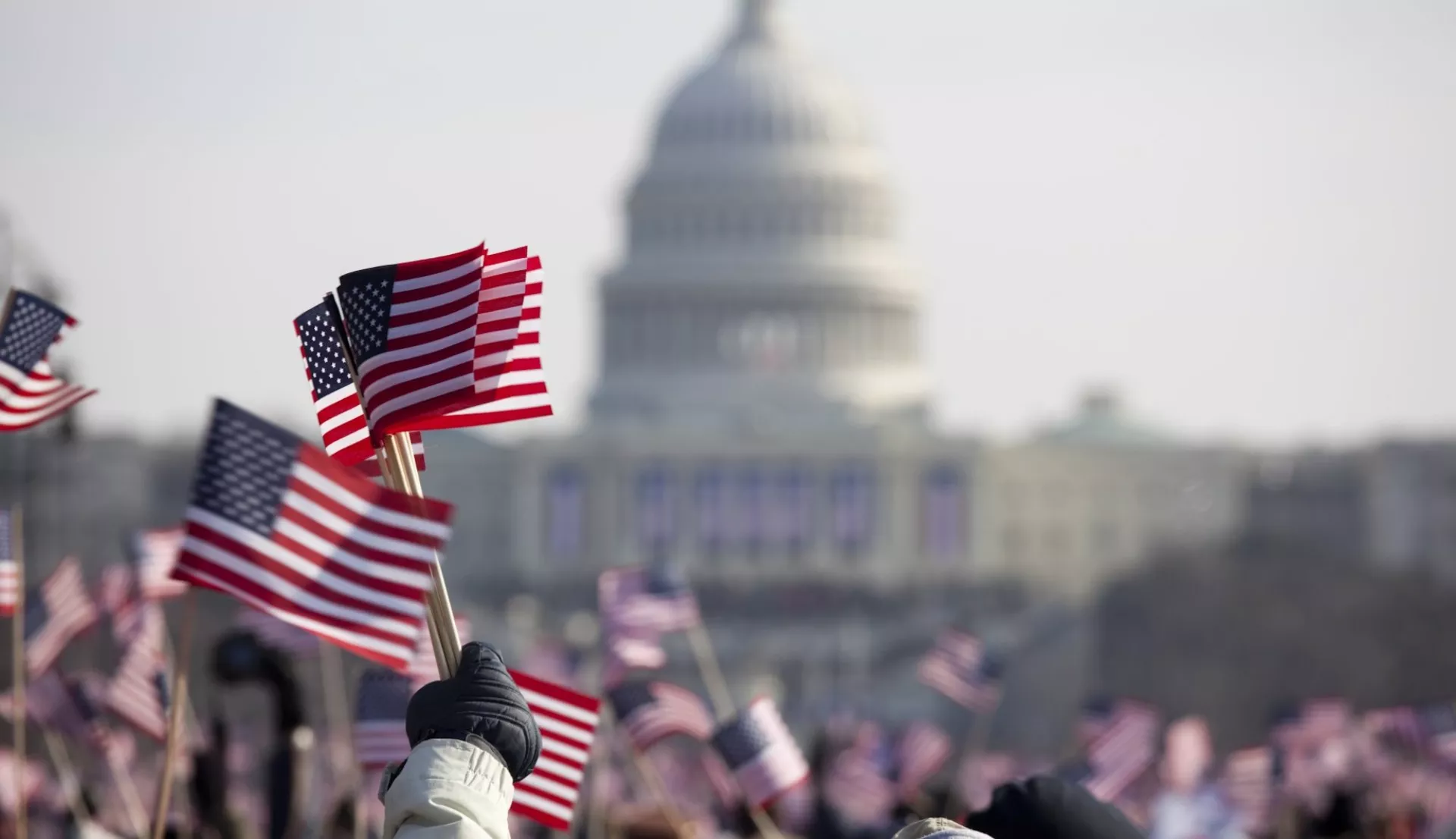 us flags capitol
