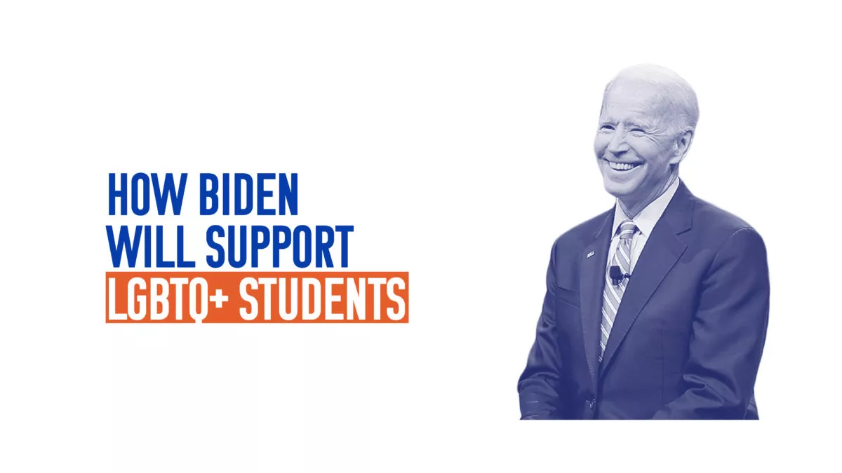 How Biden supports LGBTQ students