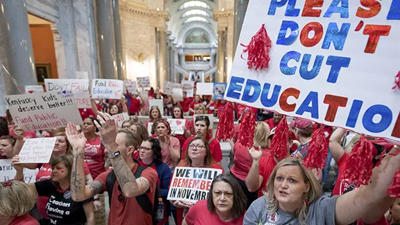 KY teacher rally