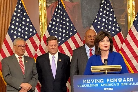 Lily Eskelsen García at the Rayburn Building
