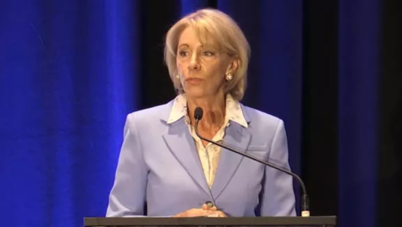 Betsy DeVos at EWA