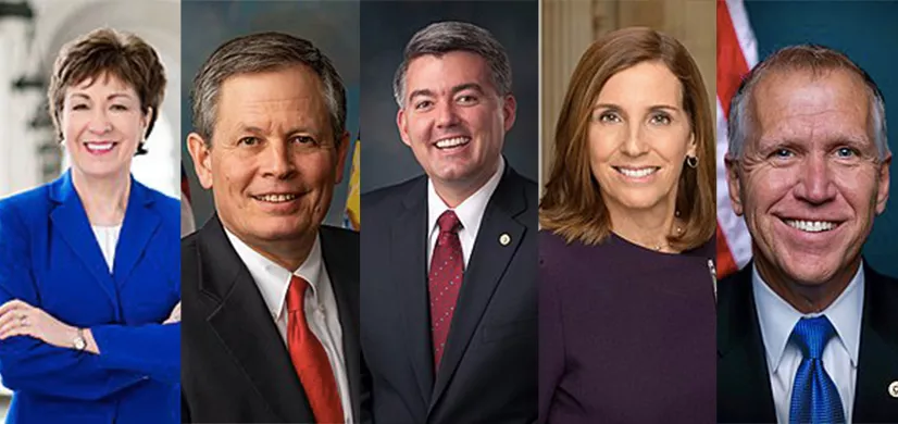 Senators who oppose reopening schools