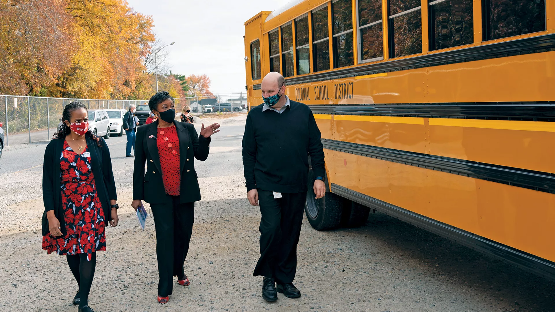 NEA President Becky Pringle visits educators in Delaware