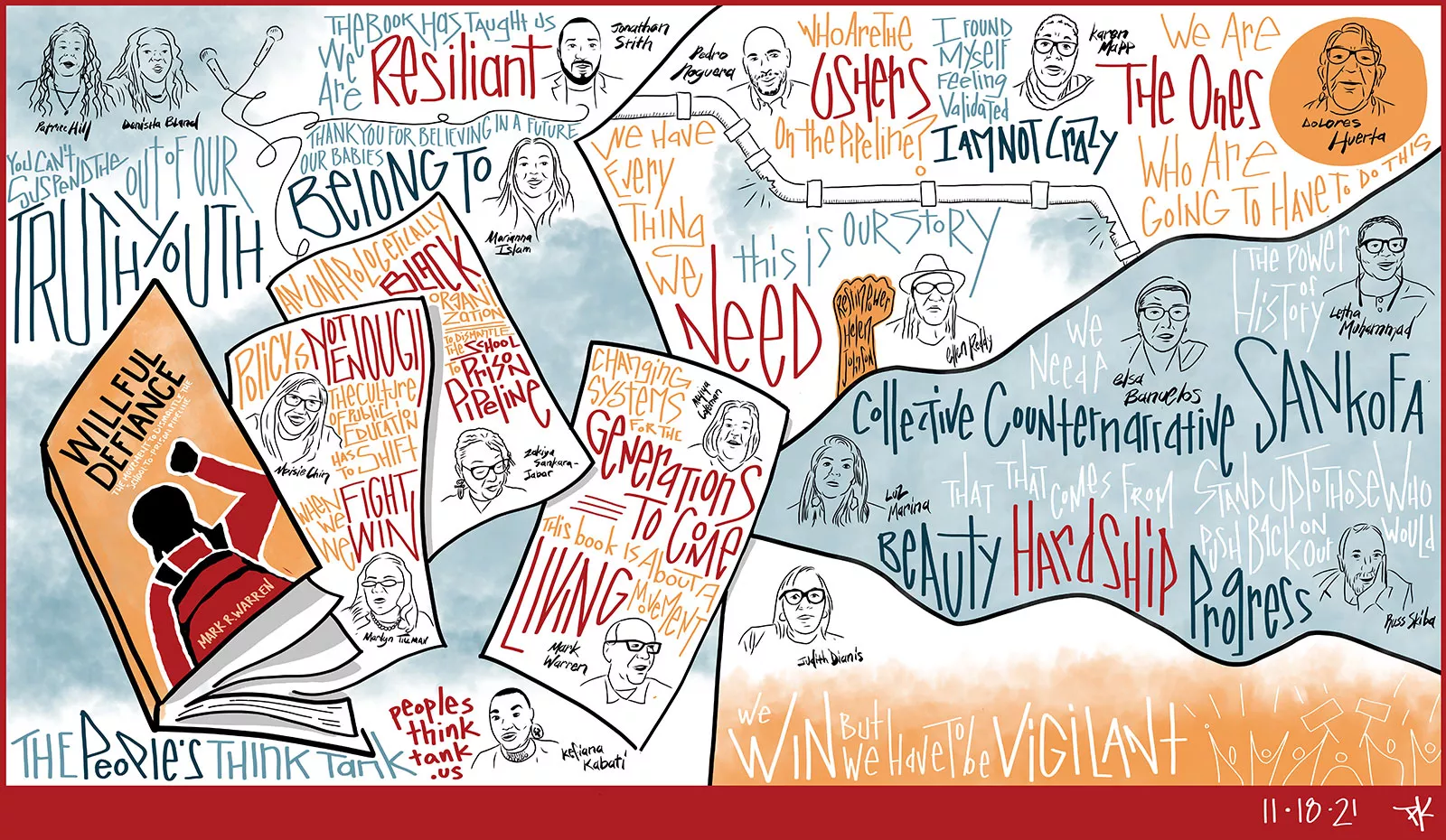 Illustration inspired by book cover