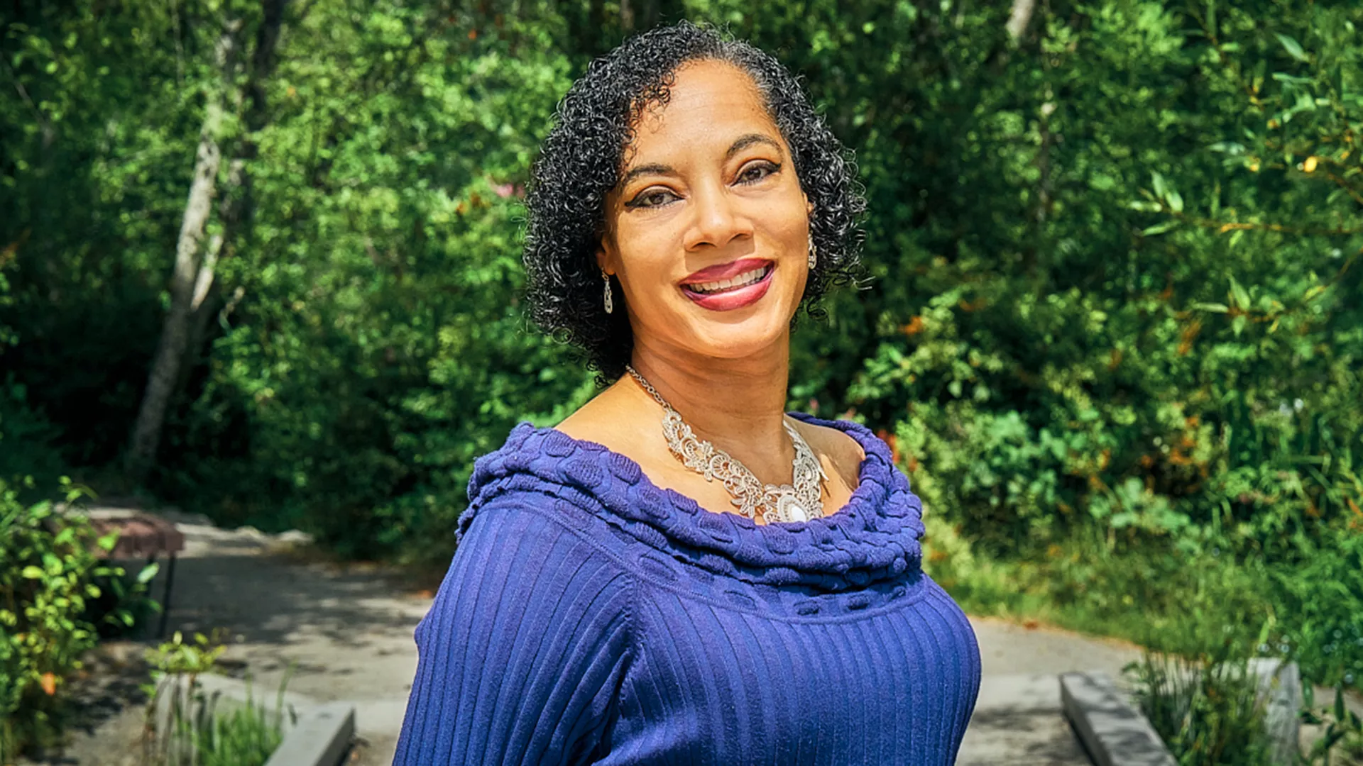 Rochelle Greenwell photographed outdoors