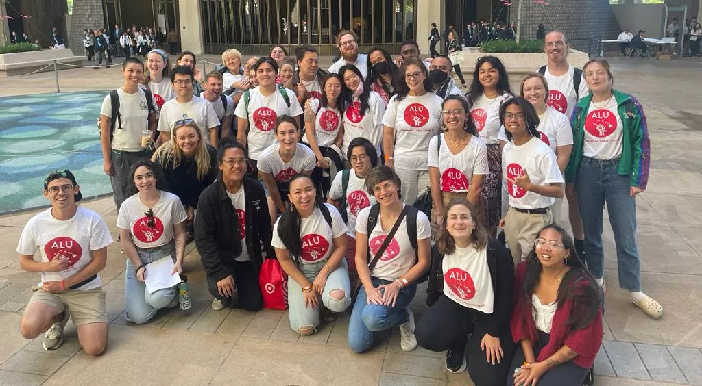 Group shot of ALU members