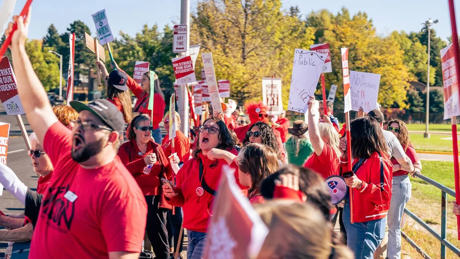 CSEA Picket Line